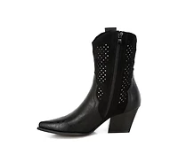 Prosia Woven Cowboy Boots