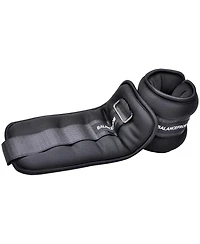 BalanceFrom Fitness Adjustable Fit Ankle, Wrist, Arm or Leg Weights, 8-lb Pair
