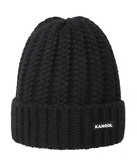 Kangol Ribbed Knit Chunky Label Beanie