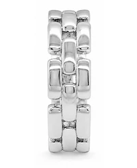 And Now This Silver Plated Link Ring