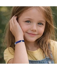 Sawa Sawa Peace and Nourishment Bracelet in Blue with White Detail