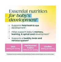 MegaFood Baby and Me 2 Prenatal Multivitamin and Dha, Choline, Methylfolate and Iron, 90 Ct