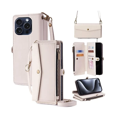 Artudatech Wallet Case Card Holder with Adjustable Stand, Compatible with iPhone 12-17