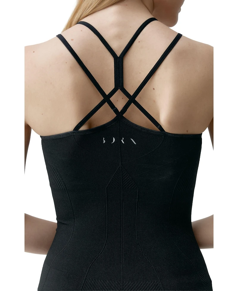 Born Living Yoga Women's Clio Seamless Short Sports Romper