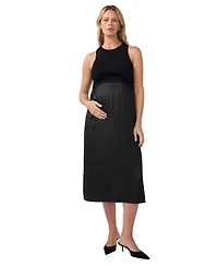 Ingrid + Isabel Maternity Sleeveless A-Line Midi Dress