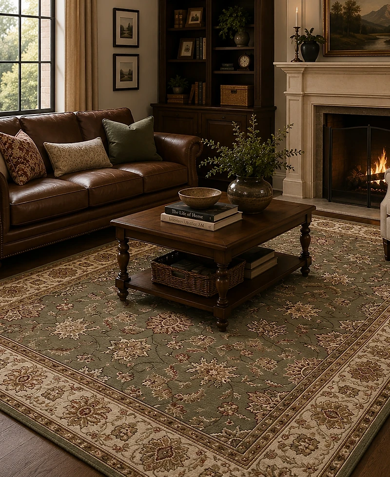 Closeout! Km Home Pesaro 1592 3'3"x4'11" Area Rug