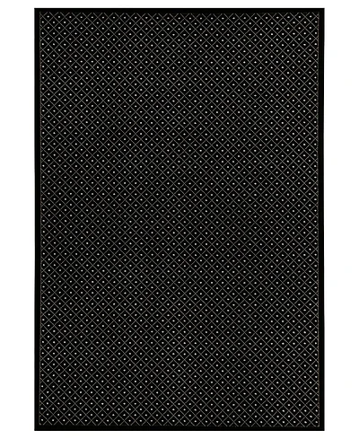 Closeout! Km Home 782/1610/Black Pesaro Black 3'3" x 4'11" Area Rug