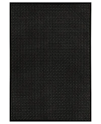 Closeout! Km Home 782/1610/Black Pesaro Black 3'3" x 4'11" Area Rug