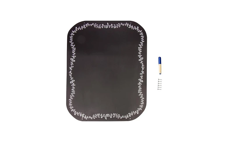 Jack & June Chalkboard Panel Playset Attachment Kit, 14" x 16.5", with Weather-Resistant Chalk Holder, Ages 3+