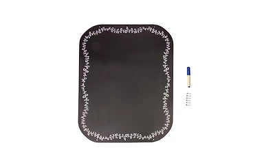 Jack & June Chalkboard Panel Playset Attachment Kit, 14" x 16.5", with Weather-Resistant Chalk Holder, Ages 3+