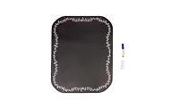 Jack & June Chalkboard Panel Playset Attachment Kit, 14" x 16.5", with Weather-Resistant Chalk Holder, Ages 3+