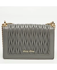 Pre-Owned Miu Miu Women's Leather Tote Bag