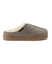 Dearfoams Men's Aldan Indoor-Outdoor Round Toe Clog Slippers