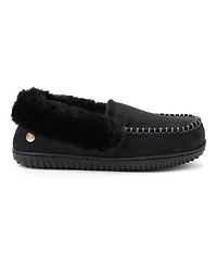 Dearfoams Women's Ryland Cabin Moccasin Slipper