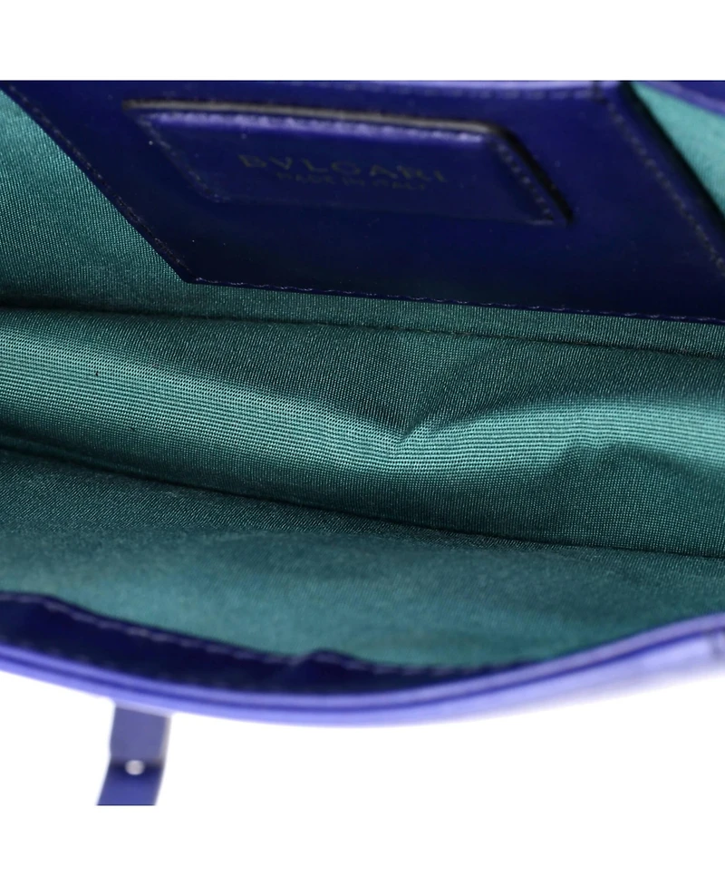 Pre-Owned Bvlgari Small Serpenti Crossbody Bag Leather