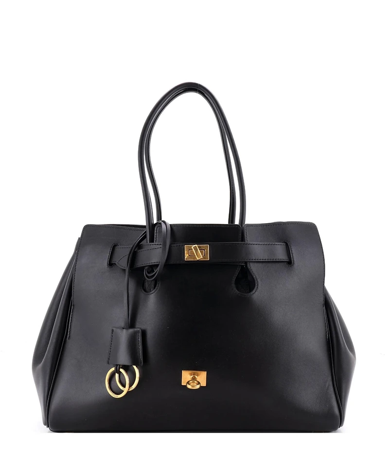 Pre-Owned Balenciaga Medium Bel Air Leather Tote