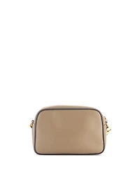 Pre-Owned Fendi Small F is Fendi Camera Bag Leather and Zucca Velvet