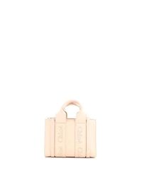 Pre-Owned Chloe Mini Woody Convertible Tote Leather