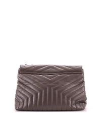 Pre-Owned Saint Laurent Large Loulou Shoulder Bag Matelasse Chevron Leather