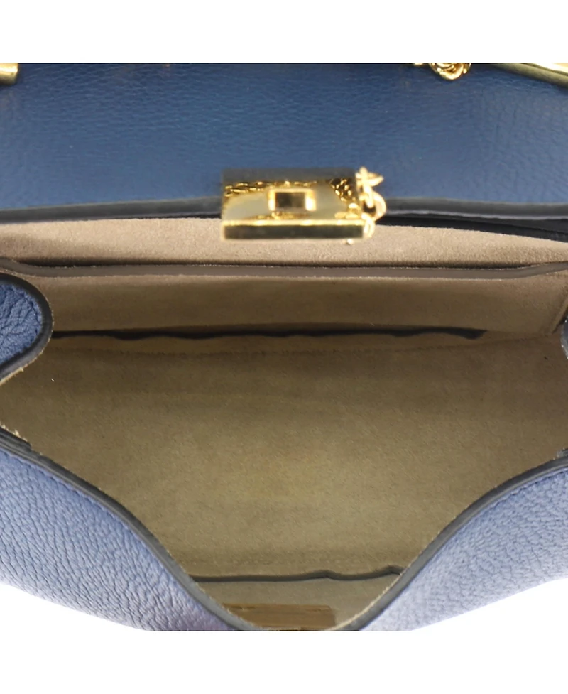 Chloe Mini Drew Pre-Owned Turn-Lock Crossbody Bag