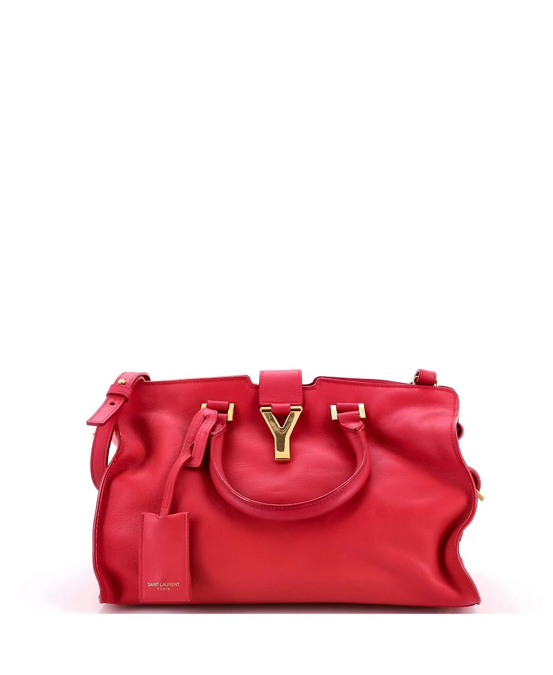 Pre-Owned Saint Laurent Small Classic Y Cabas Leather