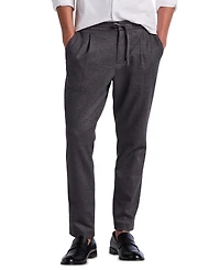 Perry Ellis Men's Slim-Tapered Pleated Stretch Pants