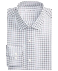 Tommy Hilfiger Men's Th Flex Slim-Fit Spread-Collar Dress Shirt