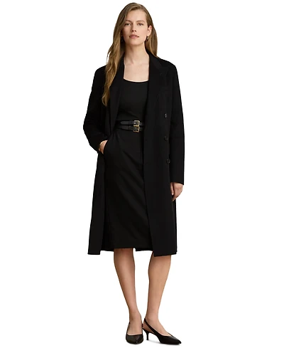 Lauren Ralph Women's Double-Breasted Wool-Blend Coat