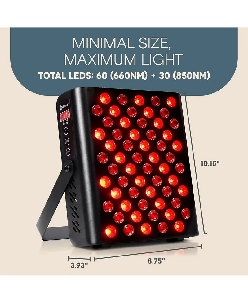 LifePro Red Light Therapy Panel - Infrared Light for Pain Relief, Inflammation, Skin Health, and Improved Circulation