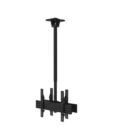 Kanto CM600BTB Back-to-back Dual Screen Tv Ceiling Mount, 40" to 80"