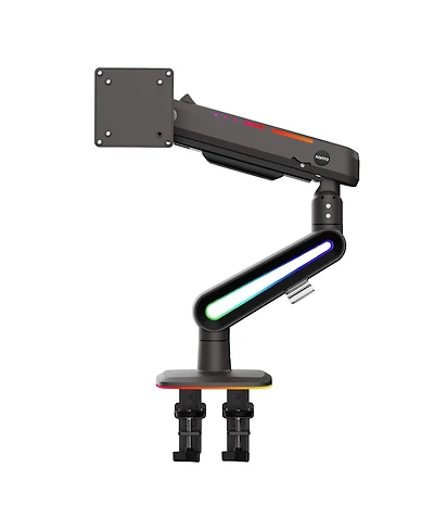 Kanto Dmg Heavy-Duty Desktop Gaming Rgb Monitor Arm [Compatible with 32" to 60" Monitors]