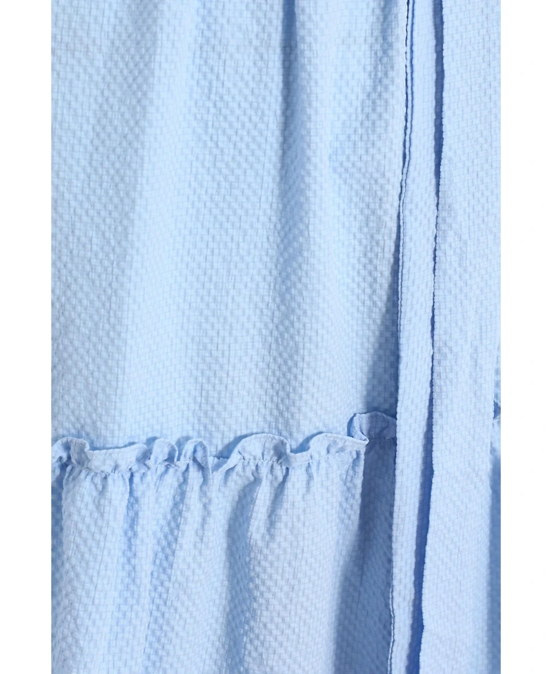 Quiz Women's Textured Frill Detail Midi Dress