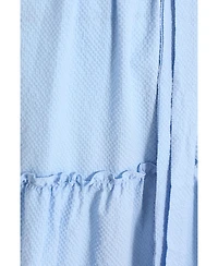 Quiz Women's Textured Frill Detail Midi Dress