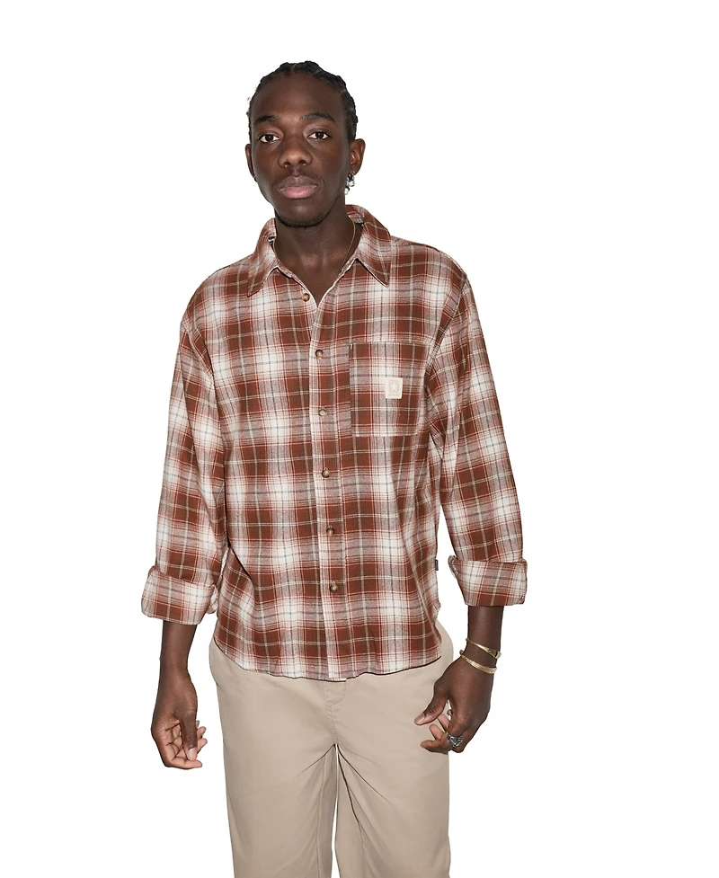 Converse Men's Plaid Work Shirt