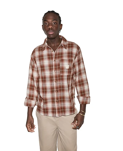 Converse Men's Plaid Work Shirt