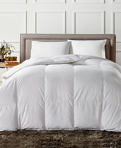 Charter Club White Down Medium Weight Comforter, King, Exclusively at Macy's