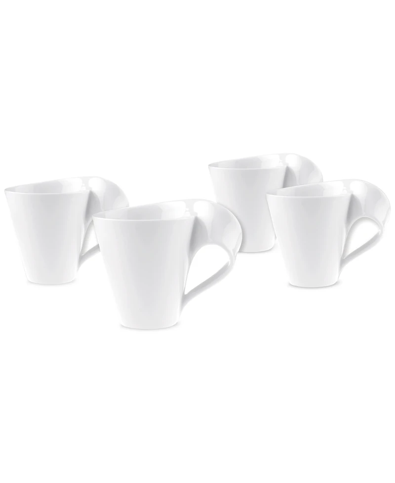 Villeroy & Boch New Wave Mugs, Set of 4