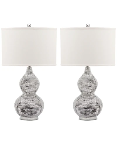 Safavieh Set of 2 Nicole Bead Table Lamps
