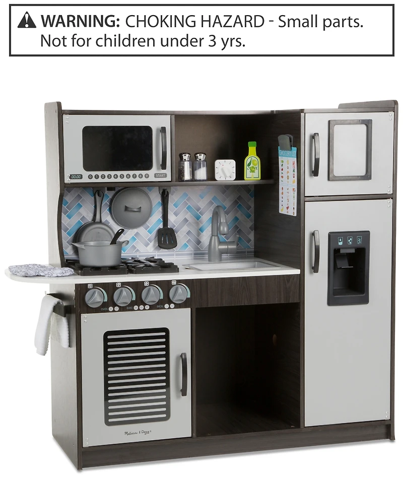 Melissa & Doug Chef's Kitchen in Charcoal