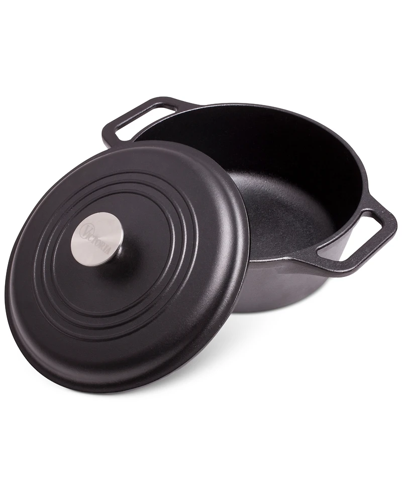 Victoria Cast Iron 4-Qt. Dutch Oven