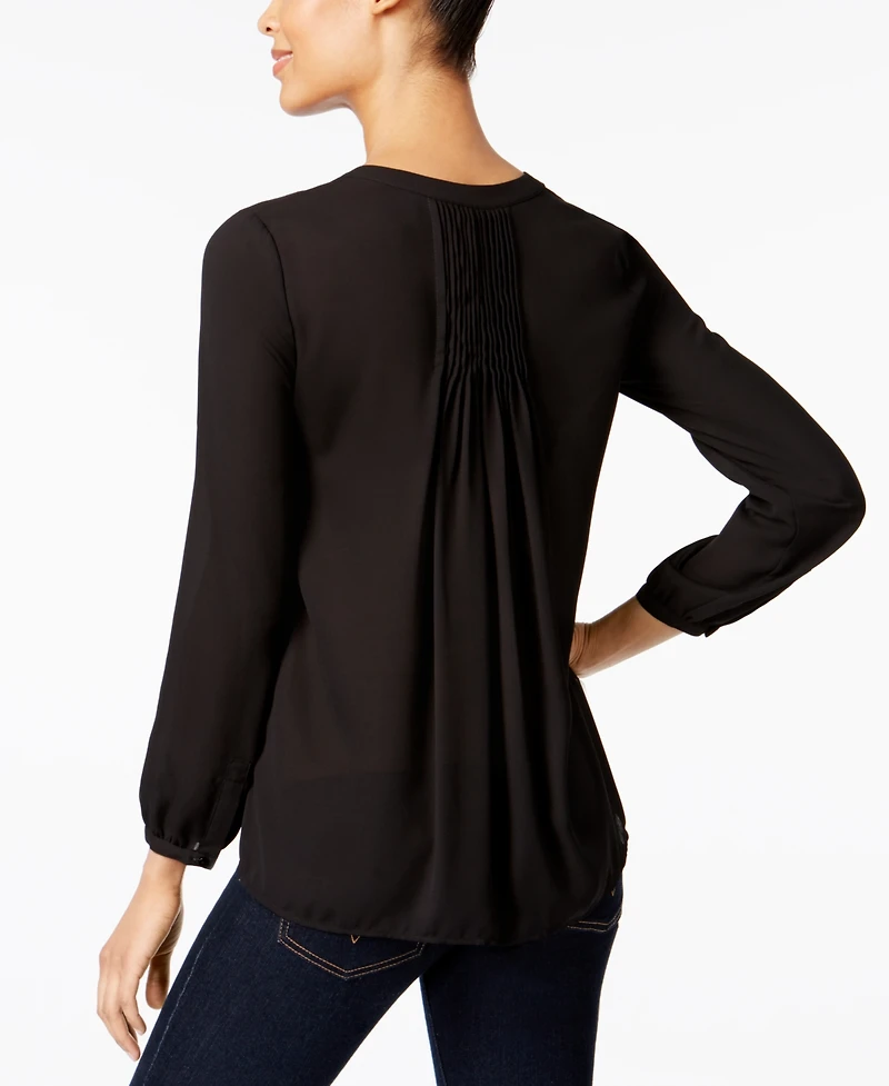 Nydj Women's Pintuck Blouse Top