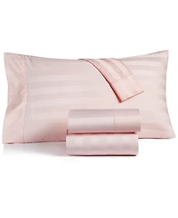 Charter Club 1.5" Stripe 550 Thread Count 100% Cotton Pillowcase Pair, King, Exclusively at Macy's