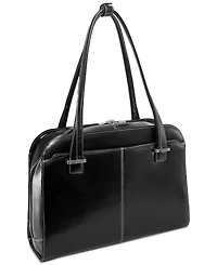 McKlein Oak Grove Leather Laptop Briefcase