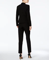 Anne Klein Petite Executive Collection Single-Button Pantsuit, Created for Macy's