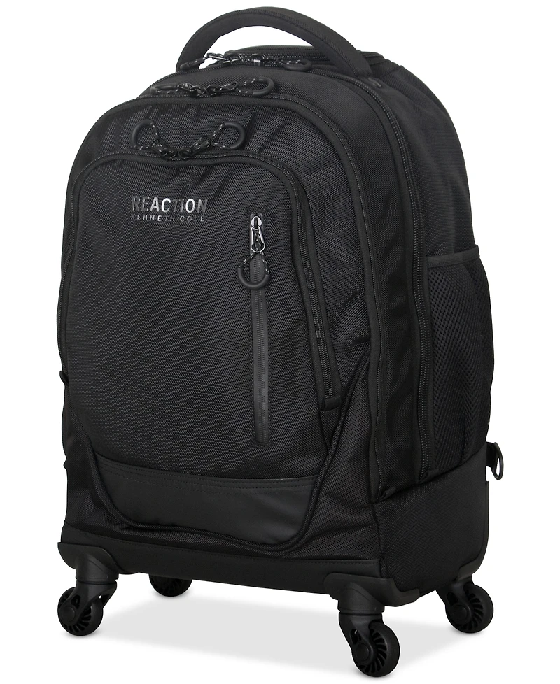Dual Compartment 4-Wheel 17" Laptop Backpack
