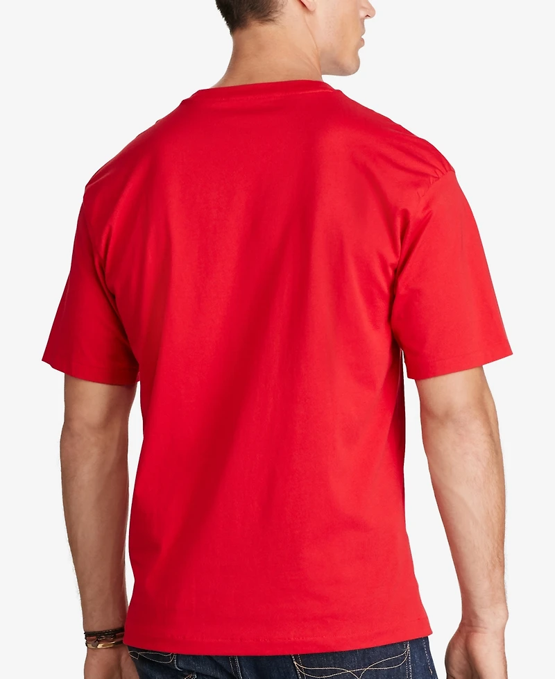 Polo Ralph Lauren Men's Big & Tall Crew-Neck Pocket T-Shirt