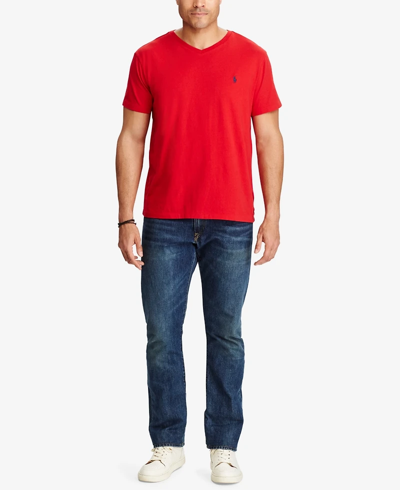 Polo Ralph Lauren Men's Big & Tall Classic Fit V-Neck T-Shirt