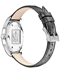 Hamilton Men's Swiss Automatic Valiant Black Leather Strap Watch 40mm H39515754