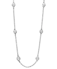 Effy Diamond Seven Station Necklace 16-18" (1/2 ct. t.w.) 14k White, Yellow or Rose Gold