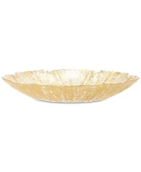 Vietri Rufolo Glass Gold Collection Salad Plate